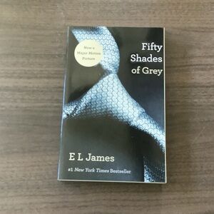 Fifty Shades of Grey by E L James - Black & Grey Paperback